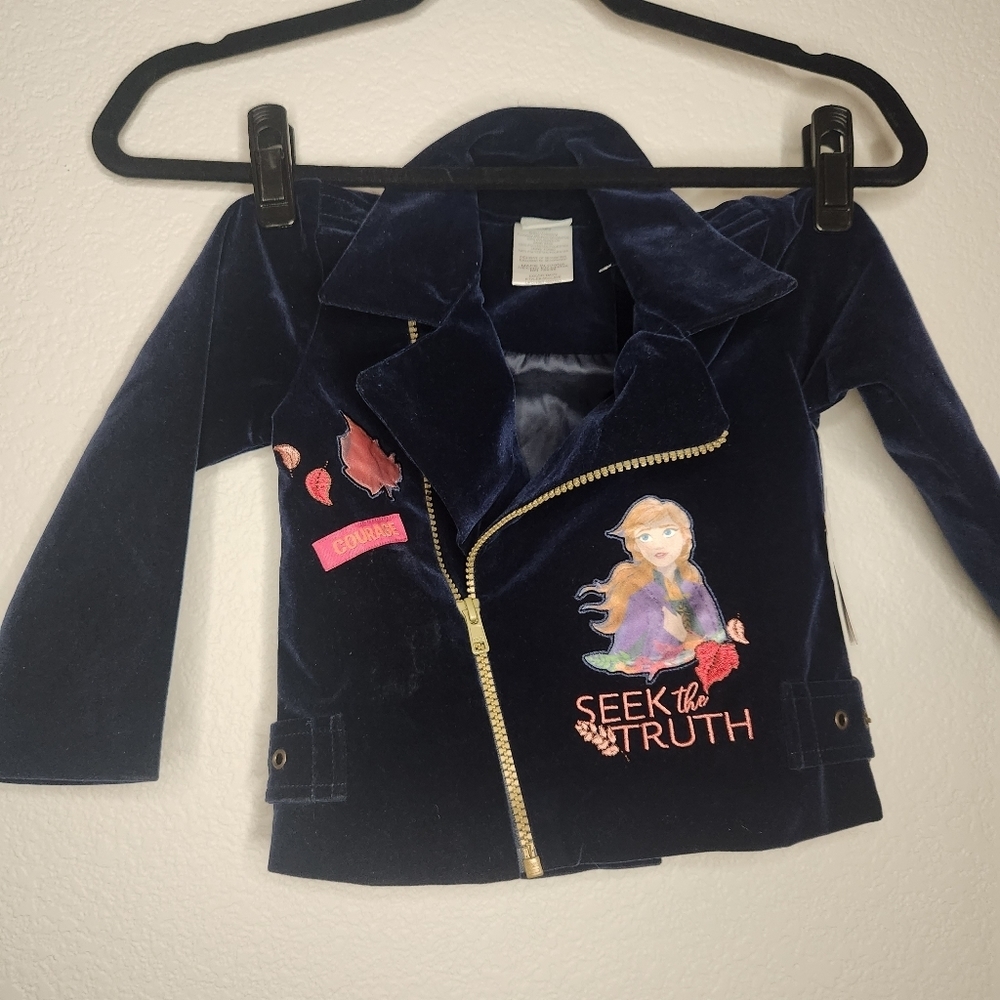 FROZEN 2 EMBROIDERED JACKET toddler
